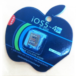 C-SIM liberar Sim Card para iPhone 4S