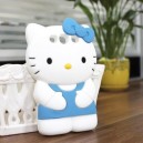 3D Hello Kitty Lindo Dorso Blando Carcasa Cubierta para Samsung Galaxy S3 i9300（Azul）