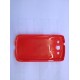 Cara roja de sonrisa Carcasa cubierta de dorso para i9300 i 9300 Samsung Galaxy S3 III X0AA