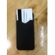 Nueva Carcasa cubierta de dorso duro protectivo Tarjeta Slot Holder Piel para Apple iPhone 5 5G（Negro）