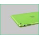 Medio transparente TPU blanda carcasa protectiva para iPad Mini
