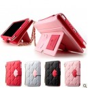 Cherry Sexy Kiss Red Lip funda de PU con el soporte para iPad Mini