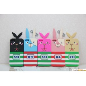 iphone 4S/4/5/5S jailbreak conejo del silic&oacute;n del tel&eacute;fono shell