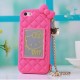 Hello Kitty funda del teléfono de silicona con cordón