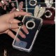 orejas de conejo con pedrería funda de teléfono para iphone 5S/5/4/4S 