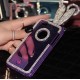 orejas de conejo con pedrería funda de teléfono para iphone 5S/5/4/4S 