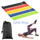GZW-SHOP Bandas Elásticas de Resistencia para Ejercicio y Terapia Física, Pilates, Yoga, Mejorar la Movilidad y la Fuerza