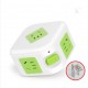 Cubo Rubik Multifuncional adaptador Convertidores de energía Enchufe sin USB