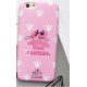 Pink panther carcasa para iphone 6, 6s, 6s plus
