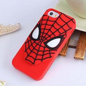 C&oacute;mics Cartoon Carcasa Silicona para iphone 5, 5s, 6, 6s, 6 plus