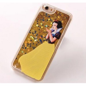 Frozen Princess Snow White Elegante Carcasa para iPhone 4, 5, 6
