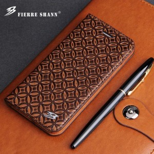 Carcasa protectora de cuero para iphone 6, iphone 7, 7plus