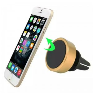 Soporte m&oacute;vil instalado a ventilador del coche