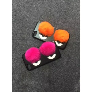 Carcasa dise&ntilde;ada con ojos de conejo para iphone 7 y iphone 7plus