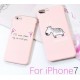 Carcasa rosado chicas para iphone 7 y iphone 7plus