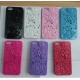  iphone5 5G Carcasa cubierta dura de 3D flores para Nuevo iphone 5 X0HD
